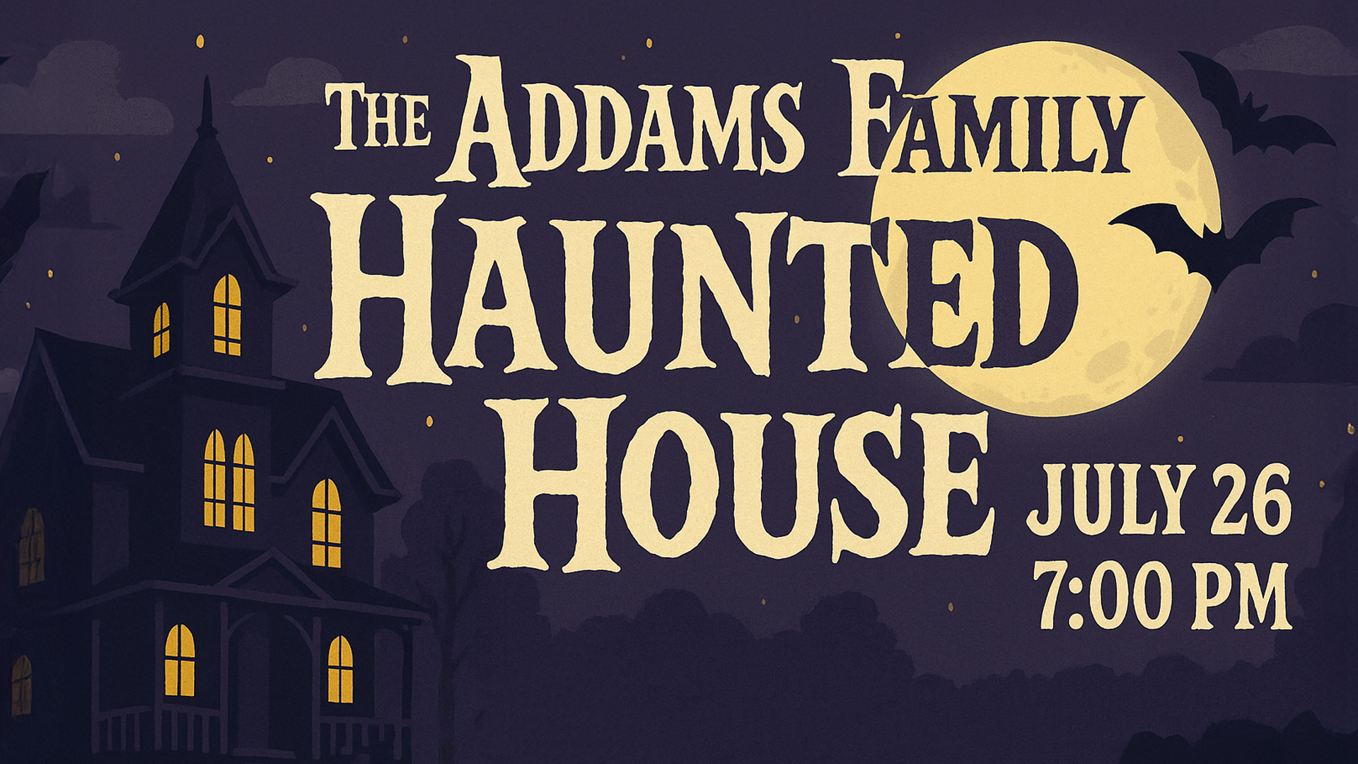 The Addams Family Haunted House