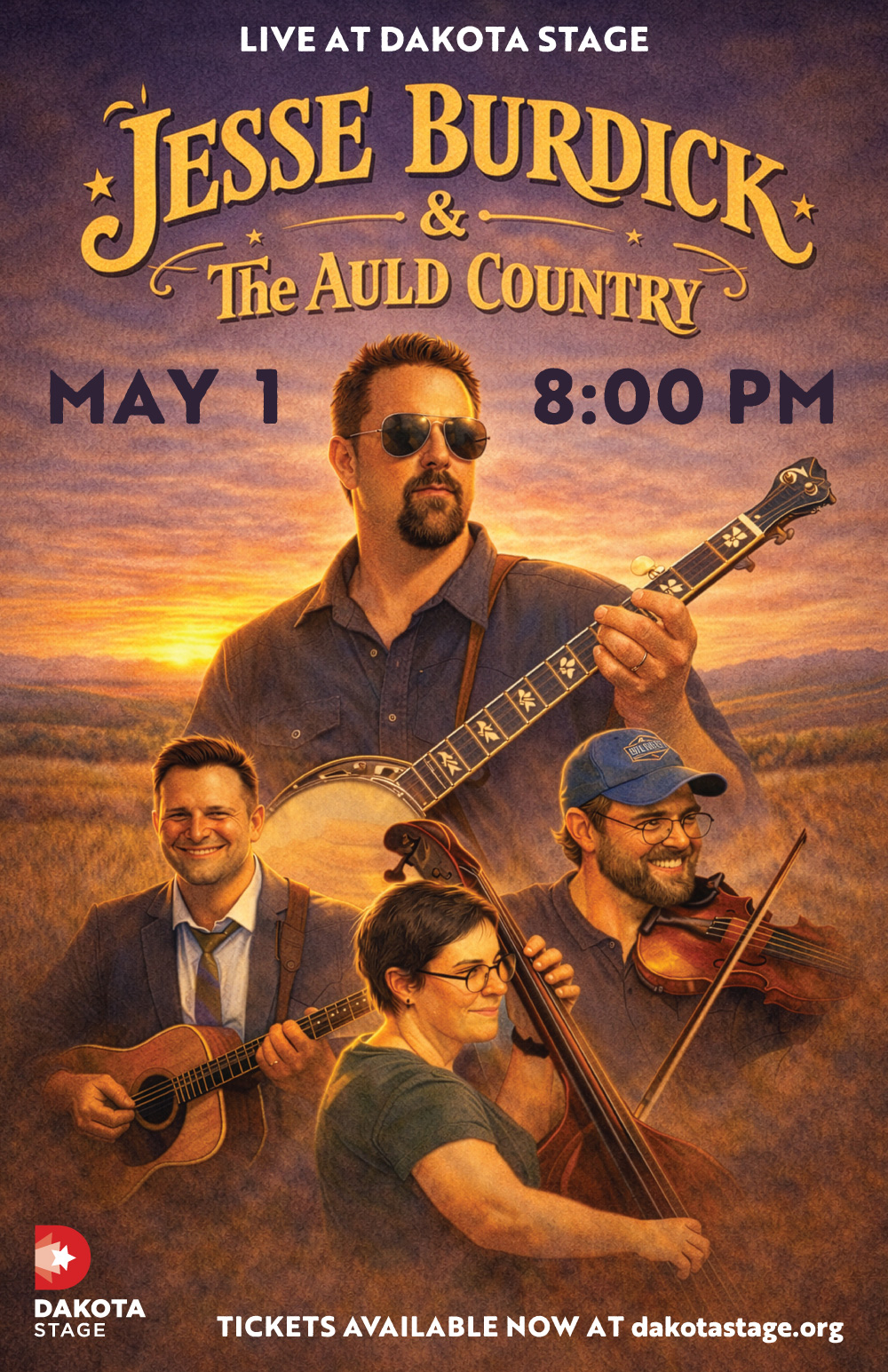 Jesse Burdick & The Auld Country LIVE at Dakota Stage